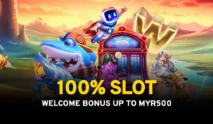 100% slot welcome bonus up to MYR500 on We88 Malaysia online casino